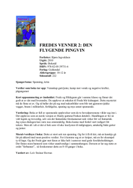 FREDES VENNER 2: DEN FLYGENDE PINGVIN