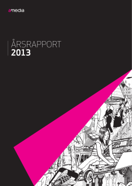 Amedias årsrapport for 2013