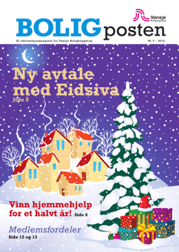 Ny avtale med Eidsiva - Vansjø Boligbyggelag