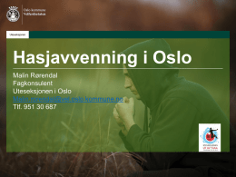 Erfaringer fra Oslo kommune
