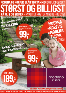 m2 - Modena Fliser