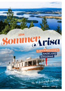 Sommeravisa 2014 - Turistkontoret i Gjøvik