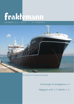 Fraktemann 3-12 - Fraktefartøyenes Rederiforening