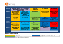 08.45 – 09.45 Sammenheng mellom IKT bruk og læringsutbytte