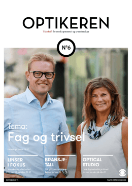 Forbli optiker - Norges Optikerforbund