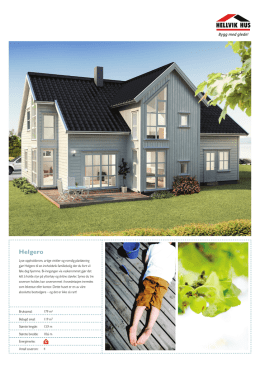 Helgero - Hellvik Hus