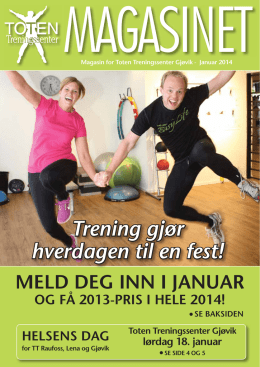 agasinet TT Gjøvik Januar 2014 PDF
