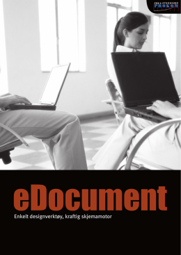 Produktark eDocument - Sem & Stenersen Prokom