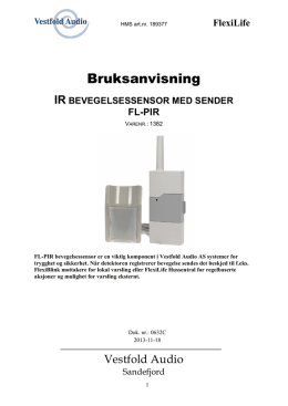 1382 FL-PIR - Bruksanvisning - 0632C.pdf