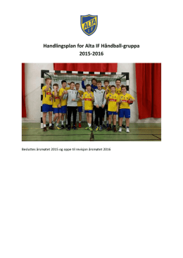 2015-16 Handlingsplan for Alta IF Handball.pdf