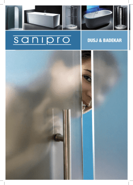 Sanipro produktkatalog - Oslo Bad & Renovering