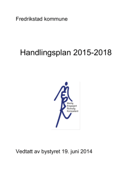 Handlingsplan 2015-2018