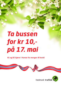 på 17. mai - Hedmark
