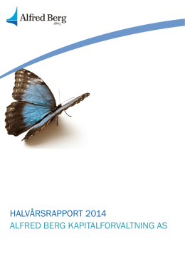2014 Halvårrapport (pdf)