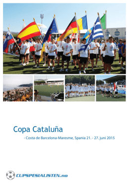 Copa Cataluna 2015 - Cupspesialisten.no