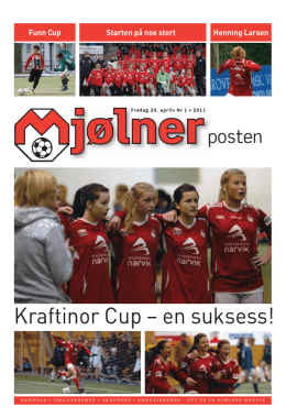 Nr 1 • 2011 - FK Mjølner