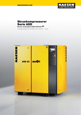 ASD 18.5–30 kW - KAESER Kompressorer