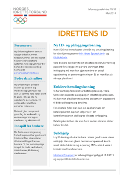 Informasjon om Idrettens ID løsning 15052014.pdf