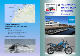 Treff i Troms - BMW Klubben Norge