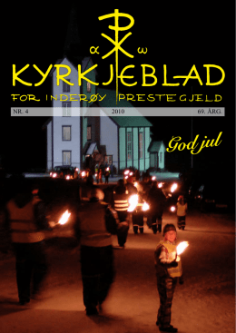 Kyrkjeblad 2010-4 - Inderøy kirkelige
