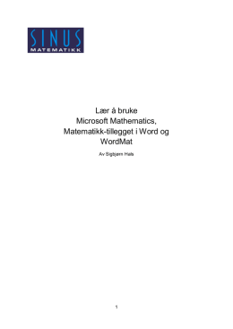 Lær å bruke Microsoft Mathematics.pdf
