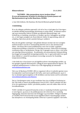 1 Klimarealistene