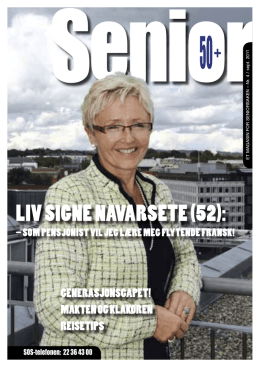 Liv Signe navarSete (52):