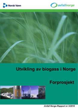 Utvikling av biogass