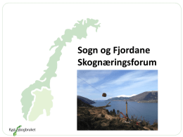 Sogn og Fjordane Skognæringsforum