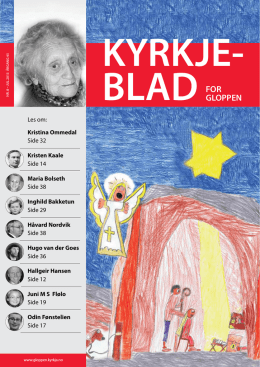 Kyrkjeblad nr 8 - 2013
