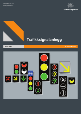 Håndbok N303 Trafikksignalanlegg