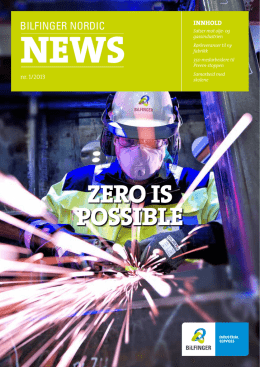 Zero Is possIble - Bis Production Partner AS
