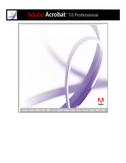 Bruke Adobe Acrobat 7 Professional (PDF)