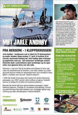 MØT JARLE ANDHØY - Klepp