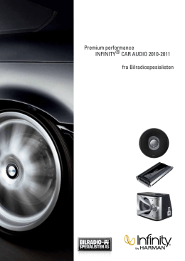 Premium performance - Bilradiospesialisten