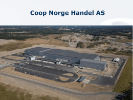 Coop Norge Handel AS - Transport og Logistikk