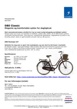 DBS Classic - Cycleurope