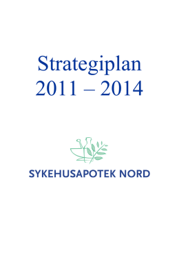 Strategiplan 2011 - 2014