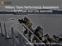 Presentasjon, PDF - Oslo Militære Samfund