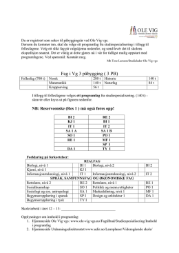Valgskjema 3 PB 13-14.pdf - Ole Vig videregående skole