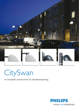 CitySwan - en komplett armaturserie til