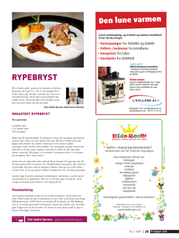RYPEBRYST - Gastronom Catering