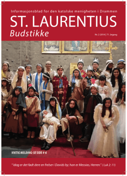 Budstikke 2 - St.Laurentius katolske menighet