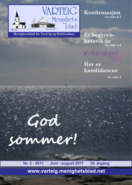 hetsrik år Her er kandidatene www.varteig.menighetsblad.net