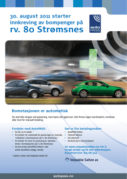 Brosjyre rv.80 Strømsnes - PDF