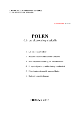 POLEN - Landsorganisasjonen i Norge