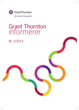 Grant Thornton informerer 3/2014