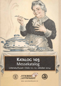 katalog 103 - Nynorsk antikvariat