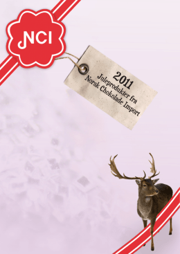 Juleprodukter fra Norsk Chokolade Import