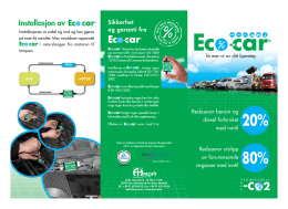 AF. TRIPTICOS NORUEGO - Eco-Car
